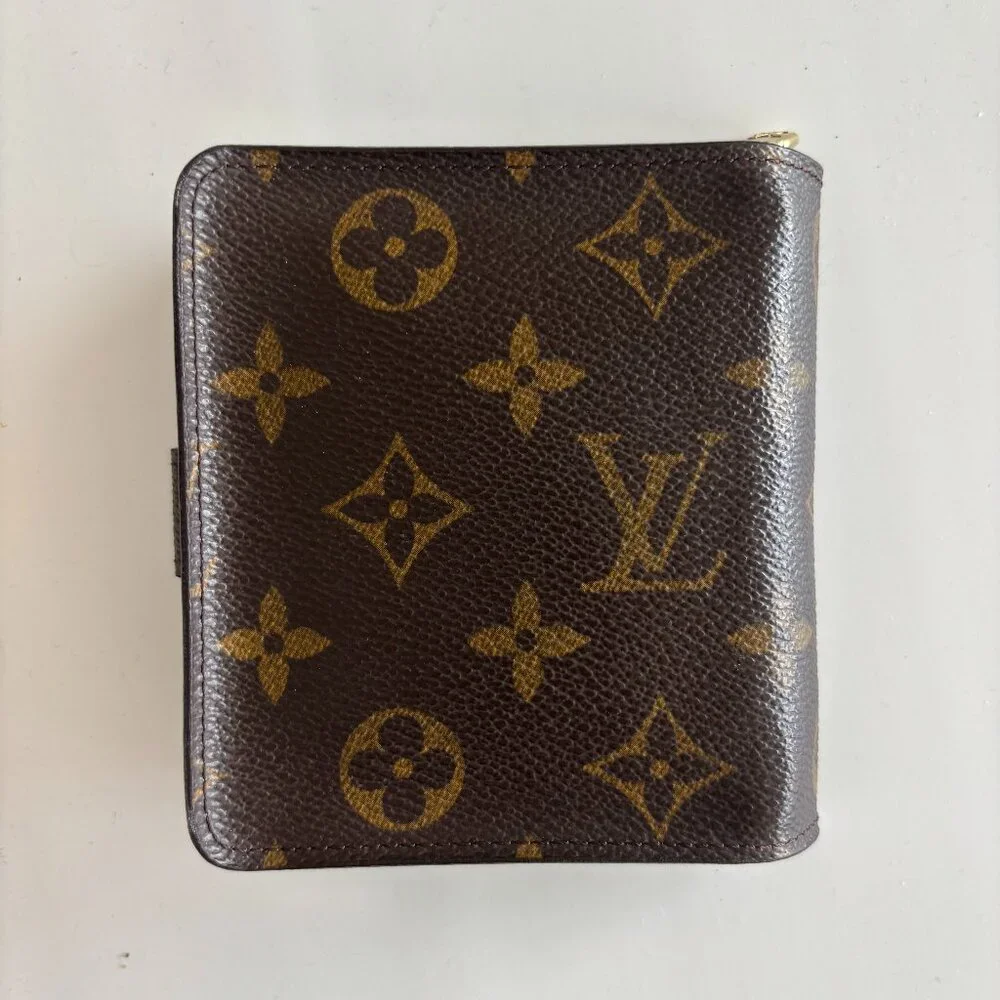 Louis Vuitton Monogram Compact Zippy Wallet
